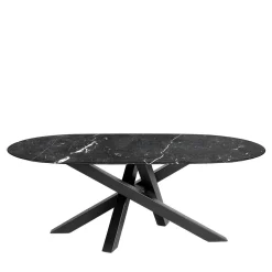 Tavolo da pranzo Komodo Black Marquina