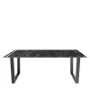 Tavolo da pranzo Levanzo Nero Marquina