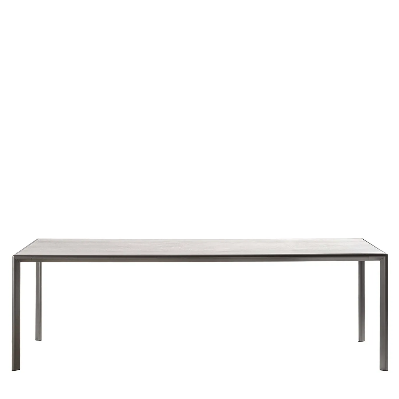 Tavolo da pranzo Milano rettangolare in gres porcellanato Industrial Ivory