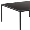 Tavolo da pranzo quadrato Fillo in marmo nero Marquina