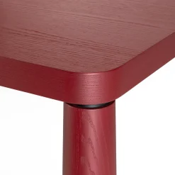 Tavolo da pranzo quadrato in legno Amaranto Tidone di Calvi Brambilla