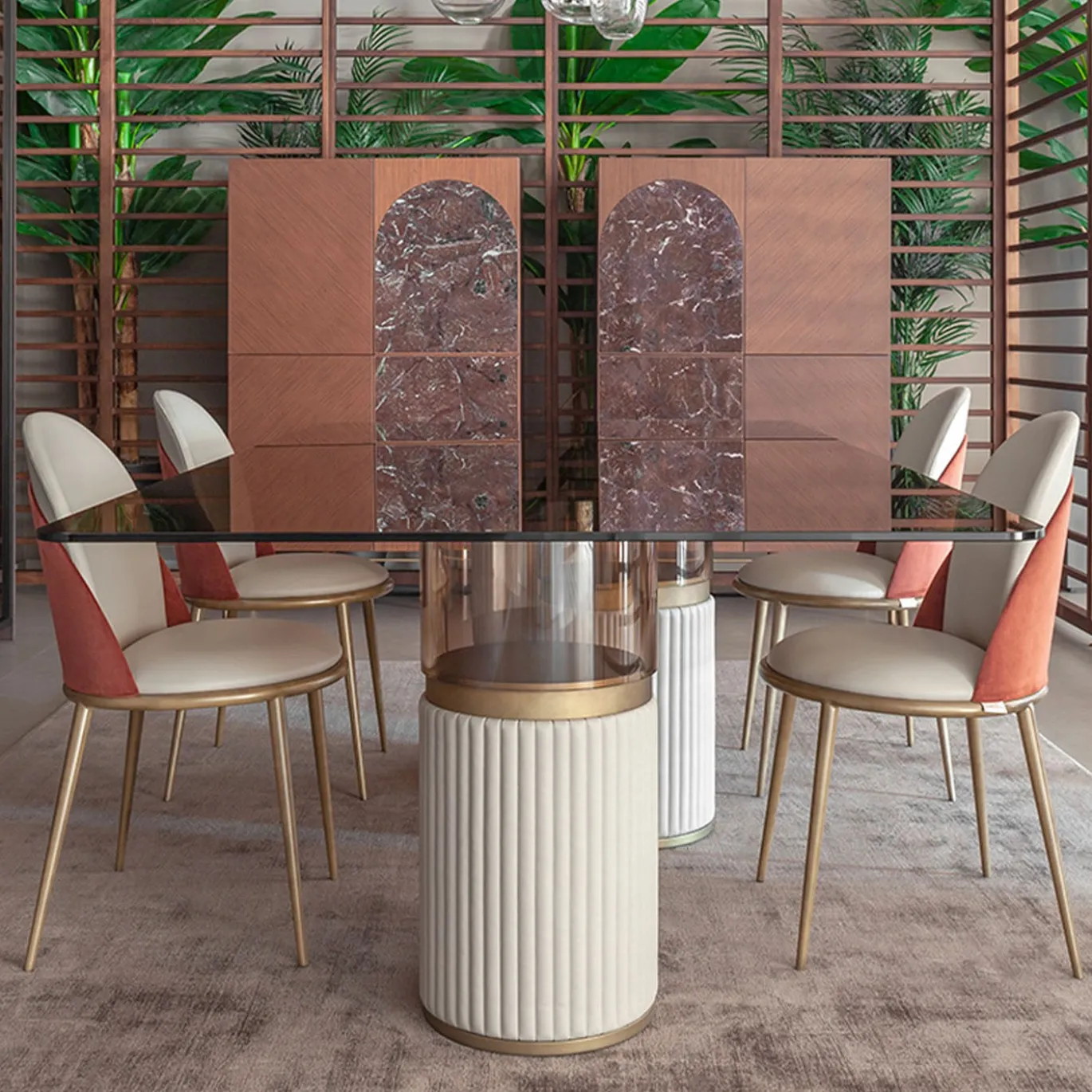 Tavolo da pranzo rettangolare Imperial