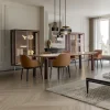 Tavolo da pranzo rettangolare in legno di ciliegio