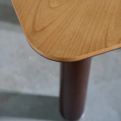 Tavolo da pranzo rettangolare in legno di ciliegio