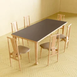 Tavolo da pranzo rettangolare Morbio di Achille Castiglioni