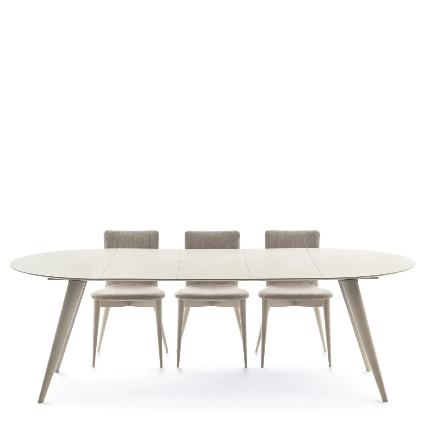 Tavolo da pranzo rotondo allungabile Elegance di Fabio Rebosio