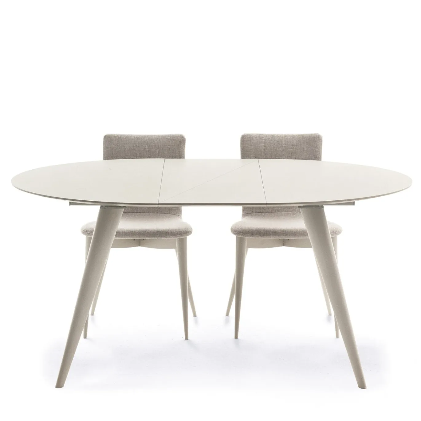 Tavolo da pranzo rotondo allungabile Elegance di Fabio Rebosio