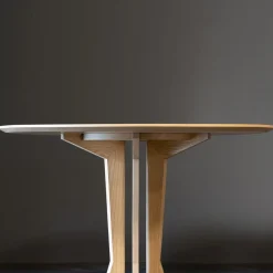 Tavolo da pranzo rotondo BADANO 1954 di Franco Albini