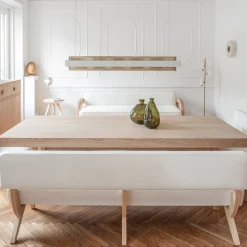 Tavolo da pranzo Saint Tropez in Rovere Naturale della Collezione Riviera