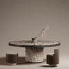 Tavolo da pranzo Tecton Travertine Travertine di Felix Millory