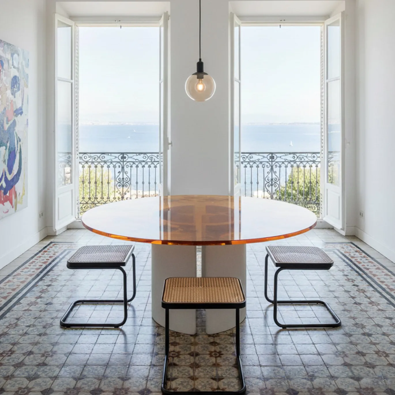 Tavolo da pranzo Trompe-L'Oeil Elis Jmabe