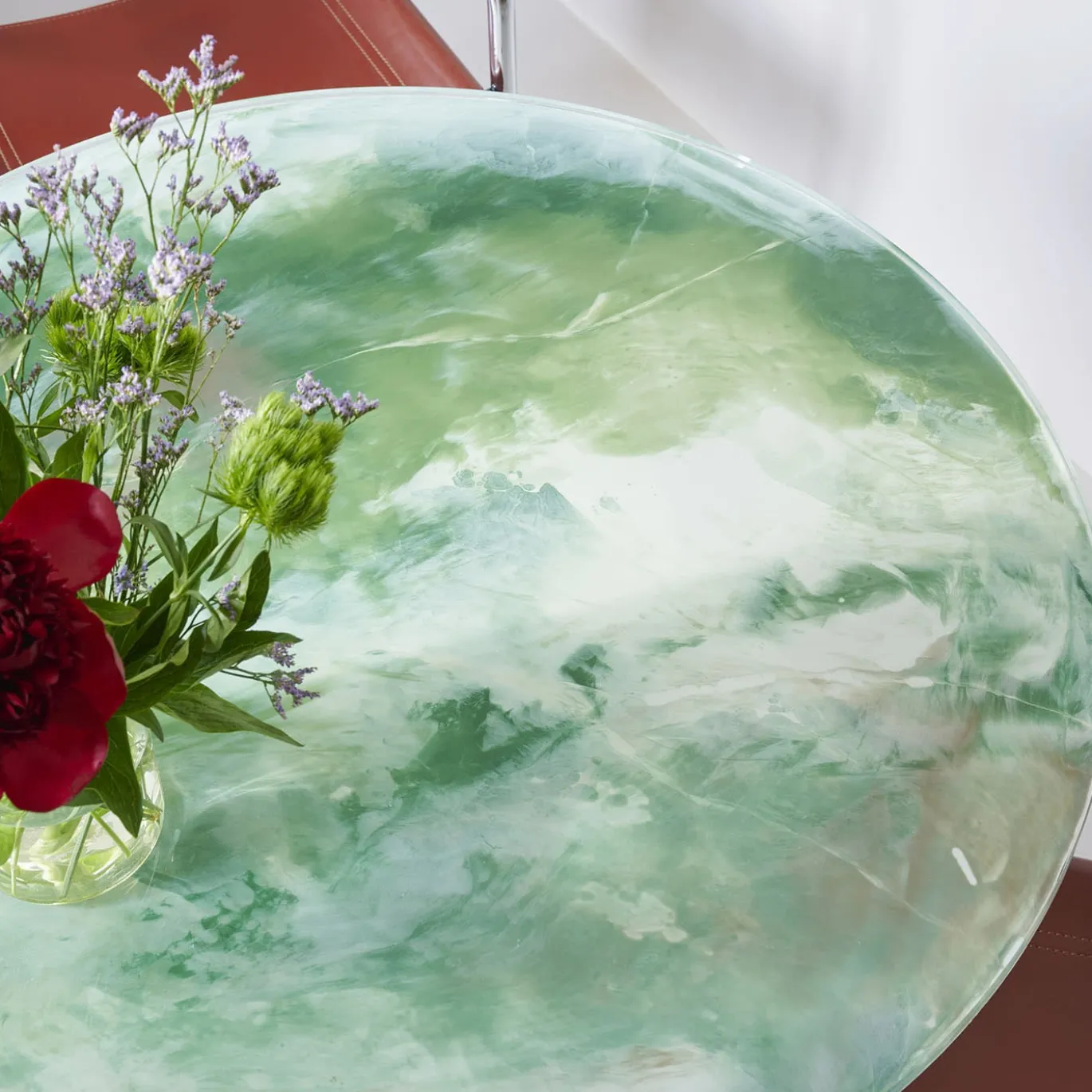 Tavolo da pranzo Trompe-L'Oeil Ruc Foglia