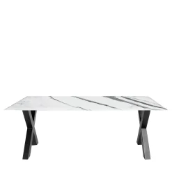 Tavolo da pranzo Xeno Bianco Carrara