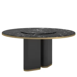 Tavolo Fabian con Lazy Susan