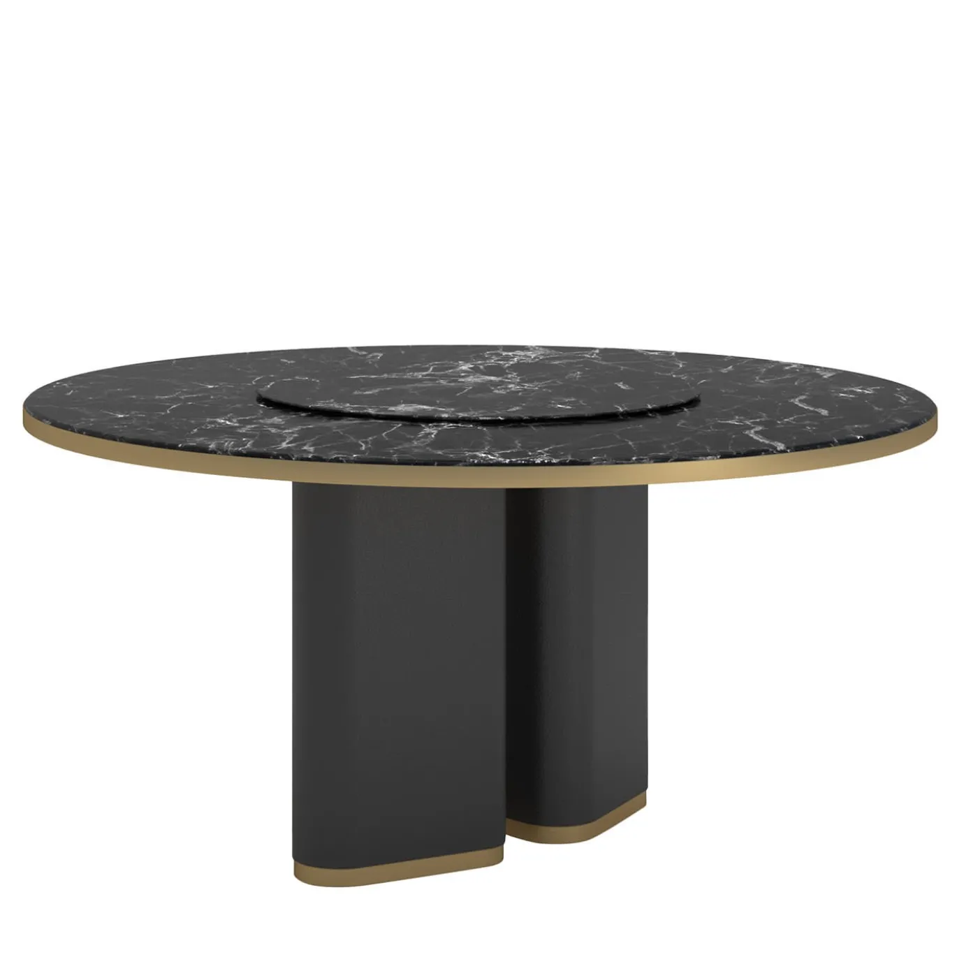 Tavolo Fabian con Lazy Susan