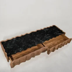 Tavolo Il Pezzo 2 Basso Nero
