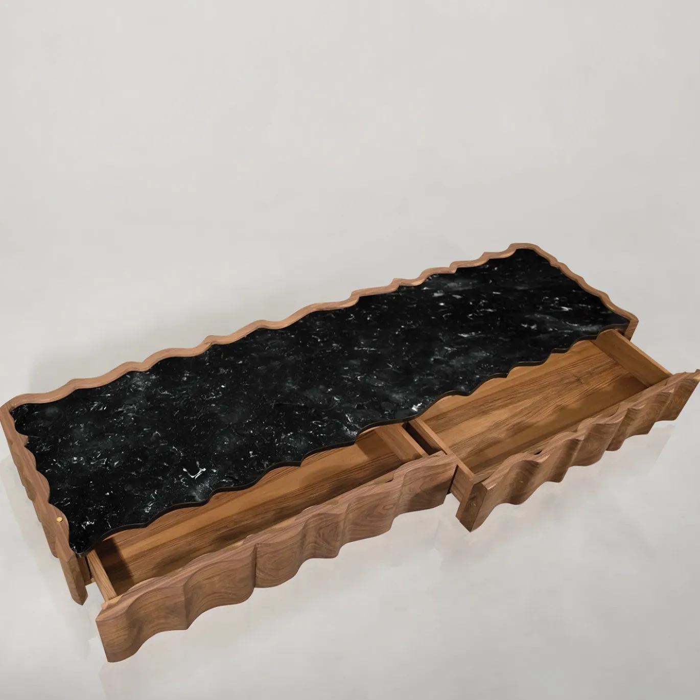 Tavolo Il Pezzo 2 Basso Nero