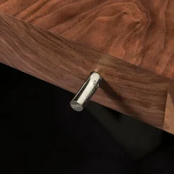 Tavolo Il Pezzo 6 Lungo Nickel-Wenge