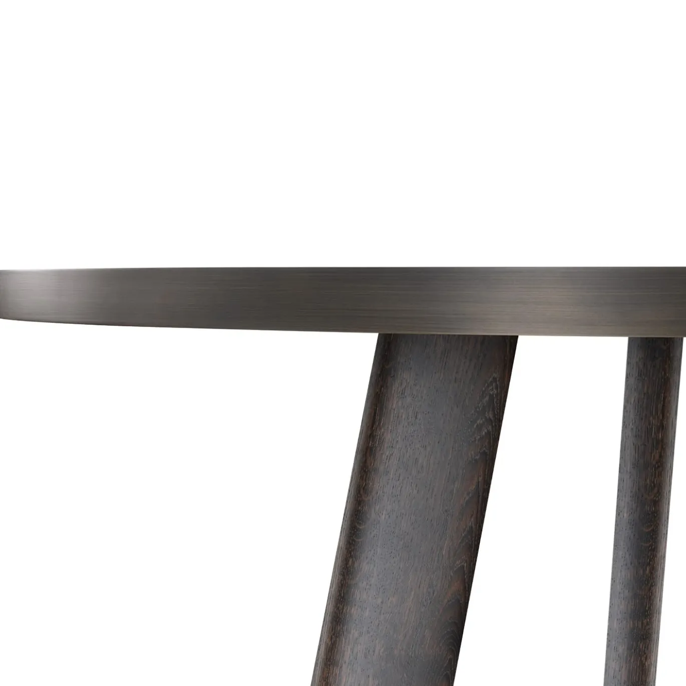 Tavolo Native Round Brown di Stefano Giovannoni