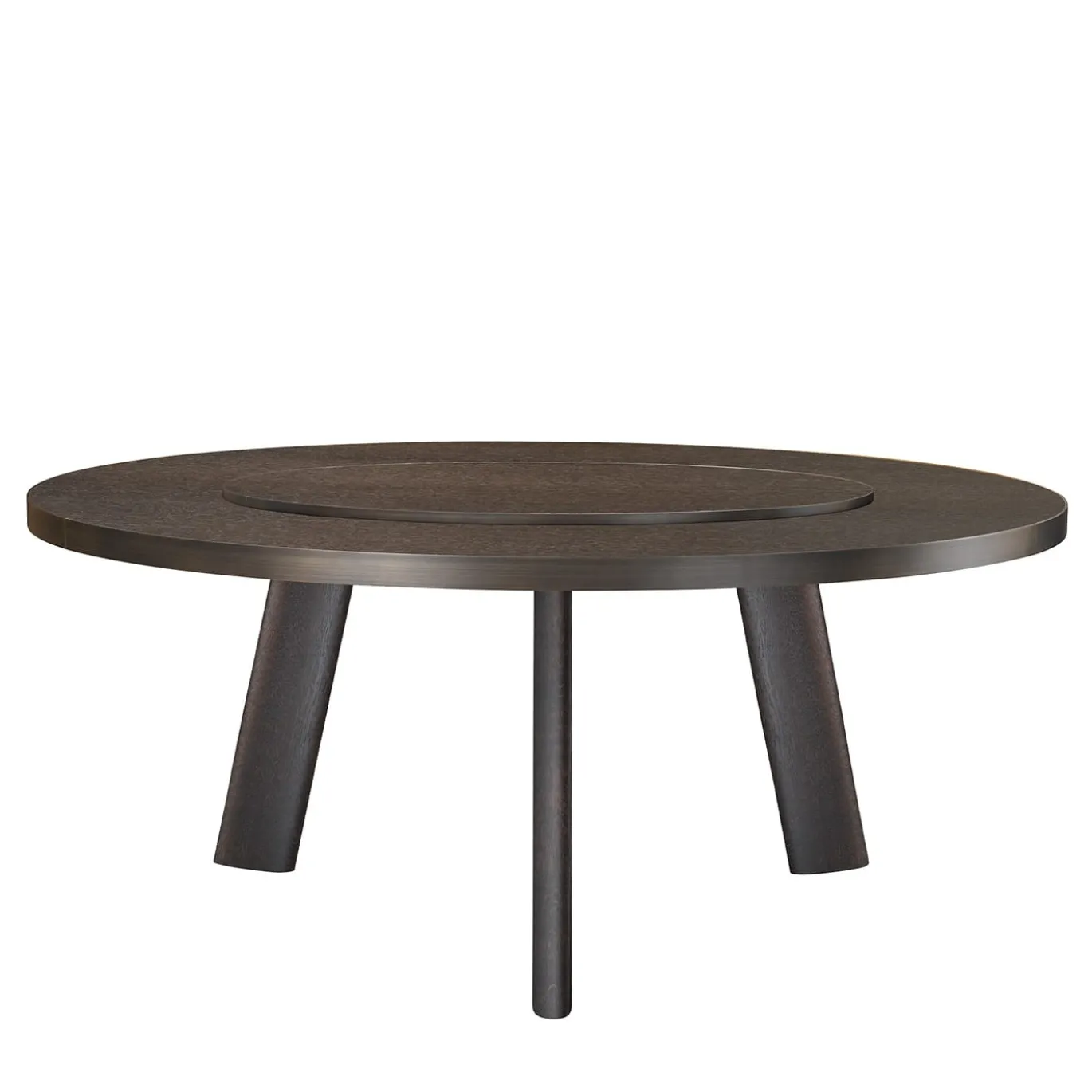 Tavolo Native Round Brown di Stefano Giovannoni