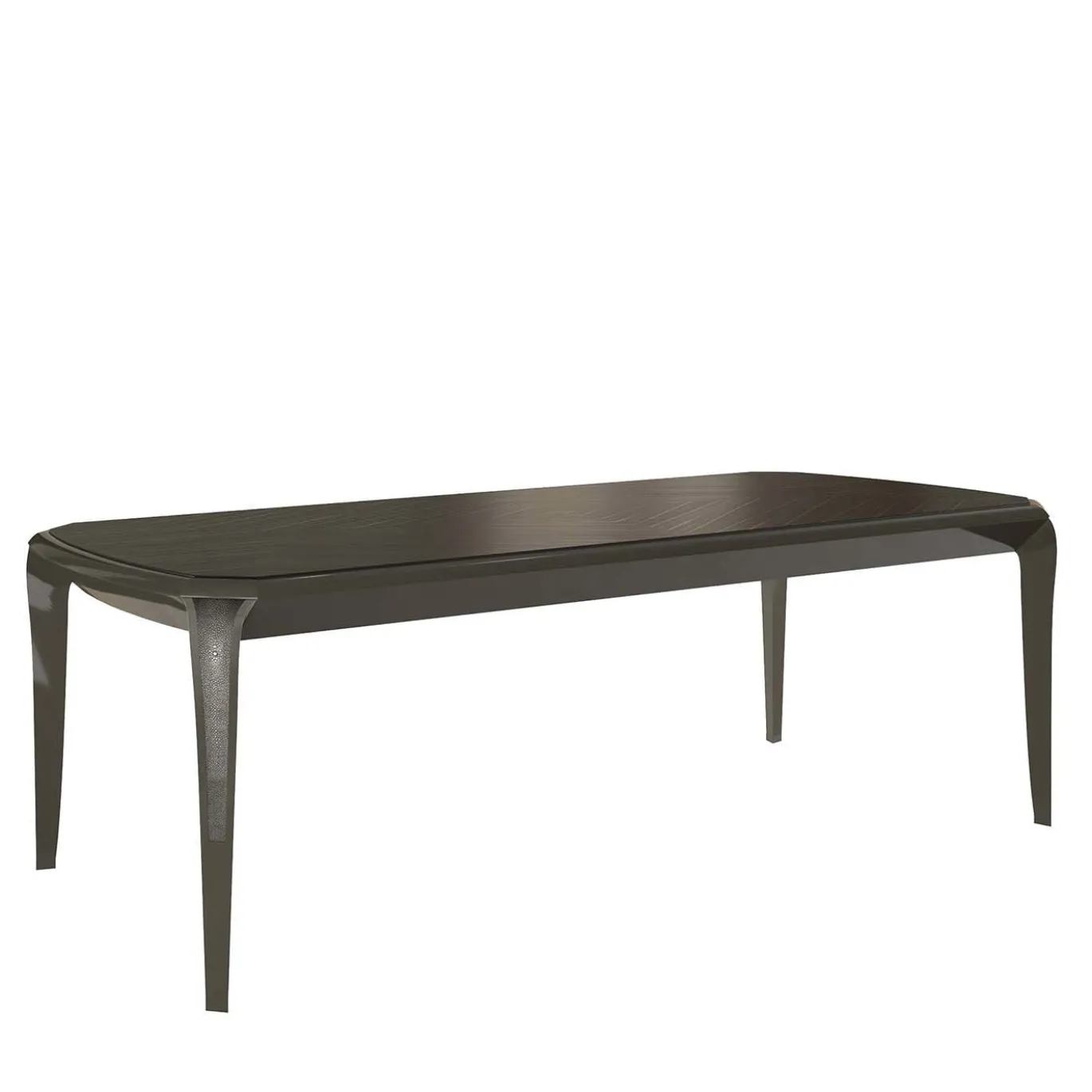 Tavolo rettangolare nero Capri