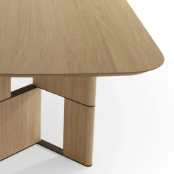 Tavolo Tetris con piano in rovere naturale Pure Wood
