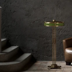 The Poggibonsi Green Floor Lamp