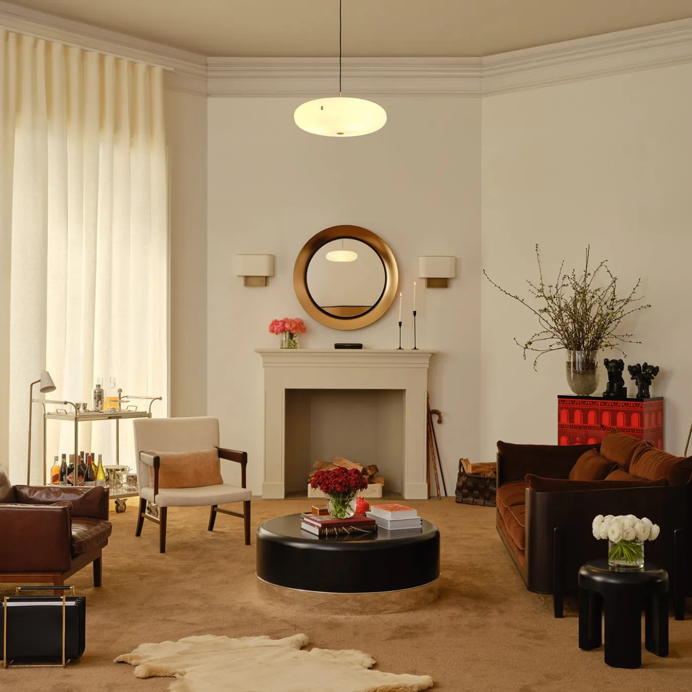 The Vignette Small Lacquer Accent Table