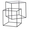 Thin Black Table di Nendo