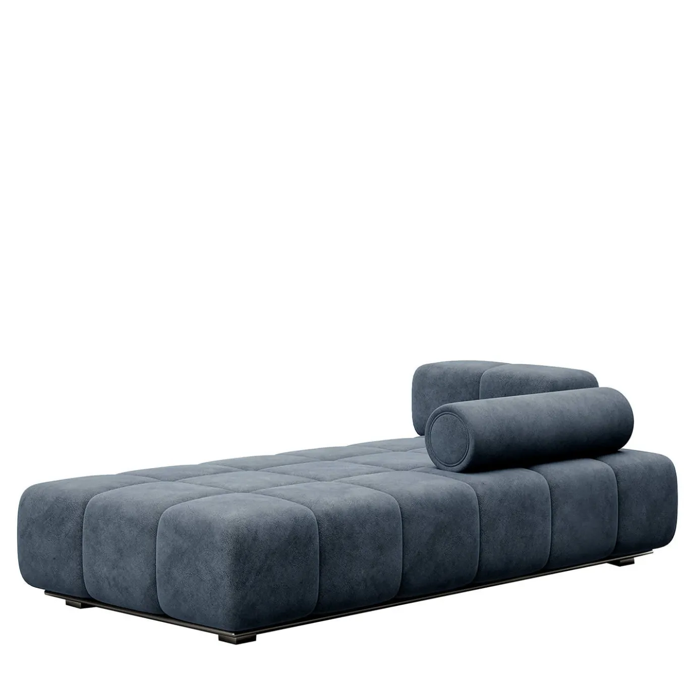 Thomas - Chaise Longue con schienale e braccioli