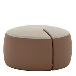 TOMMY pouf beige di Basaglia + Rota Nodari