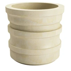 Tornio Un piccolo vaso in pietra calcarea leccese di Luca Scacchetti