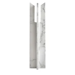 Trinity M Candeliere in marmo Calacatta Carrara