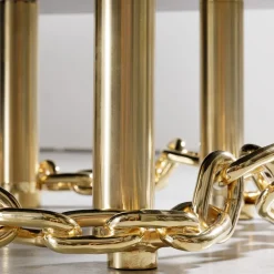 T2232 Tavolino con catena d'oro