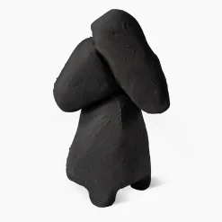Uncovered Collection - Scultura in Ceramica Nera di Faye TooGood