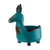 Vasi The Little Donkey in Ceramica Azzurra