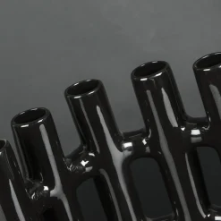 Vaso a bocciolo nero