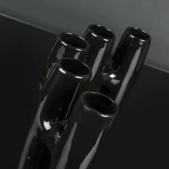Vaso a bocciolo nero