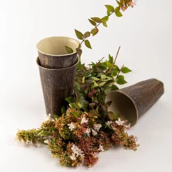 Vaso a calice medio in bronzo