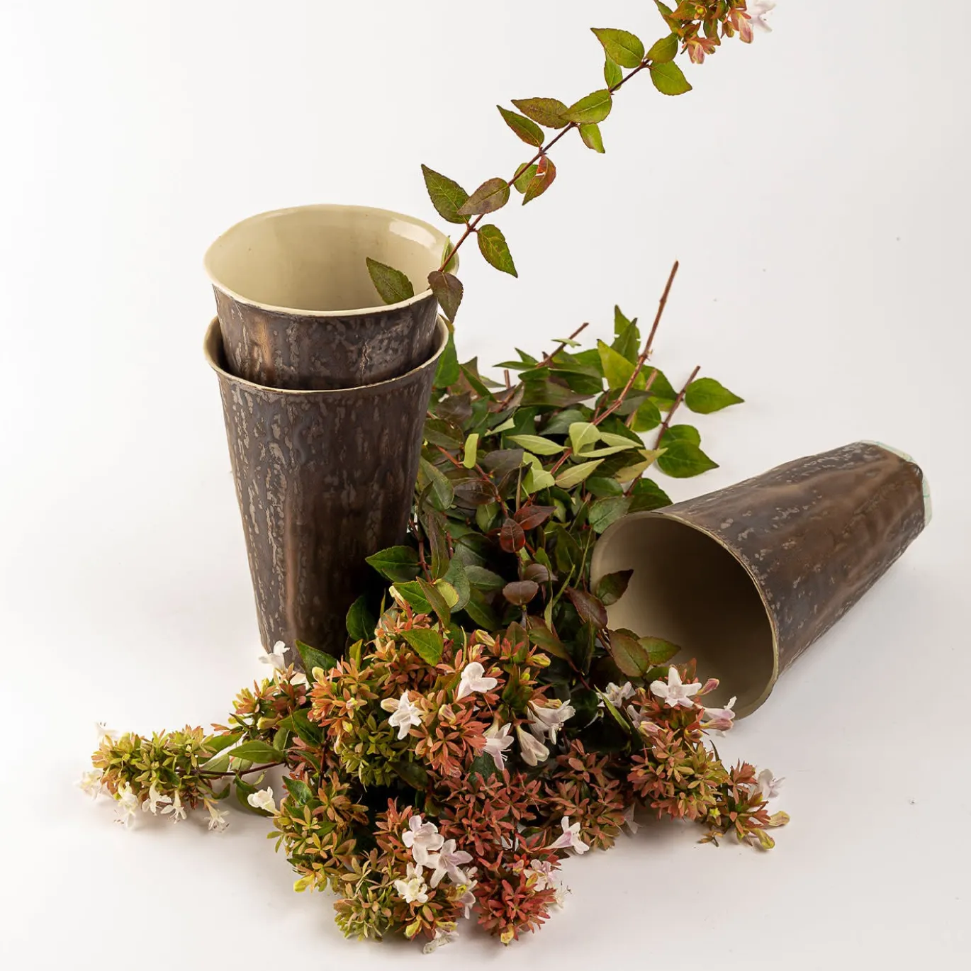 Vaso a calice medio in bronzo
