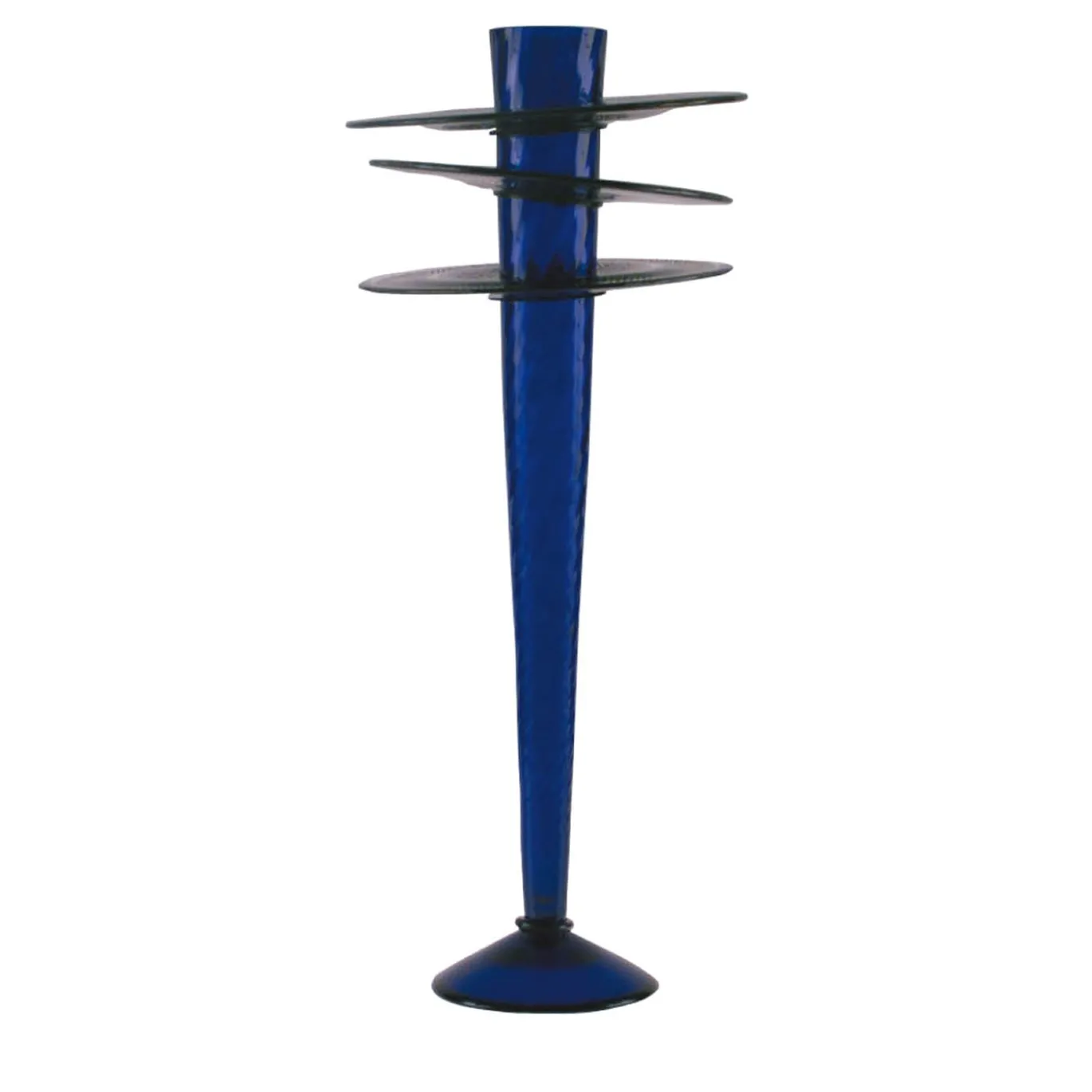 Vaso Adam blu e nero di Borek Sipek