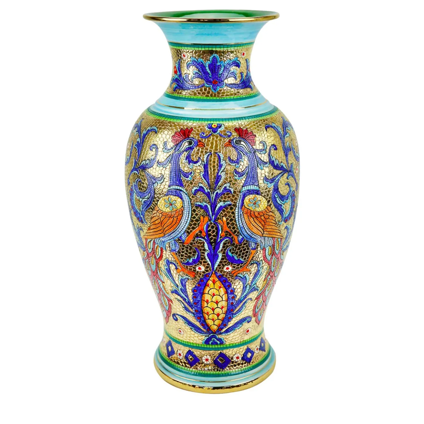 Vaso ad anfora a mosaico