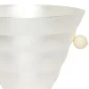 Vaso affusolato Michelin in ottone placcato argento