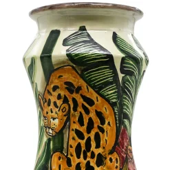 Vaso Albarello Jungle in Ceramica