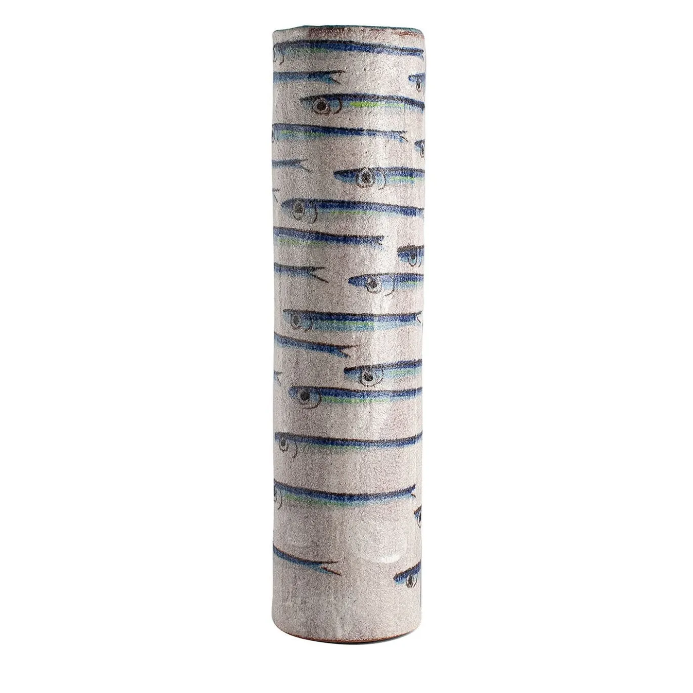 Vaso Alici Alto in Ceramica Blu