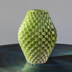Vaso Alme in Ceramica Verde