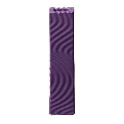 Vaso alto angolare viola di Max Lamb