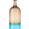 Vaso alto Bolle di Tapio Wirkkala in Taupe/Aqua
