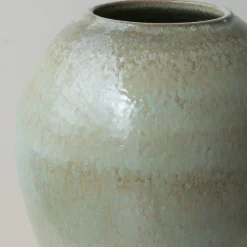 Vaso Alto Glaze Verde Muschio