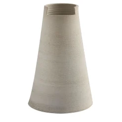 Vaso Alto in Argilla Sabbia Tagliata Light
